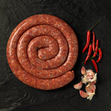 Load image into Gallery viewer, Chilli & Garlic Boerewors 400g