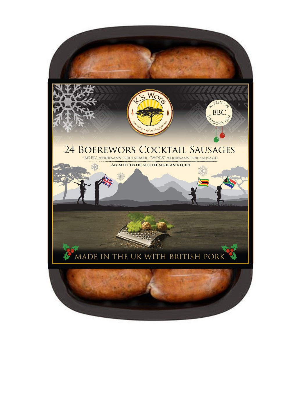 24 Boerewors Cocktail Sausages (Limited Edition)