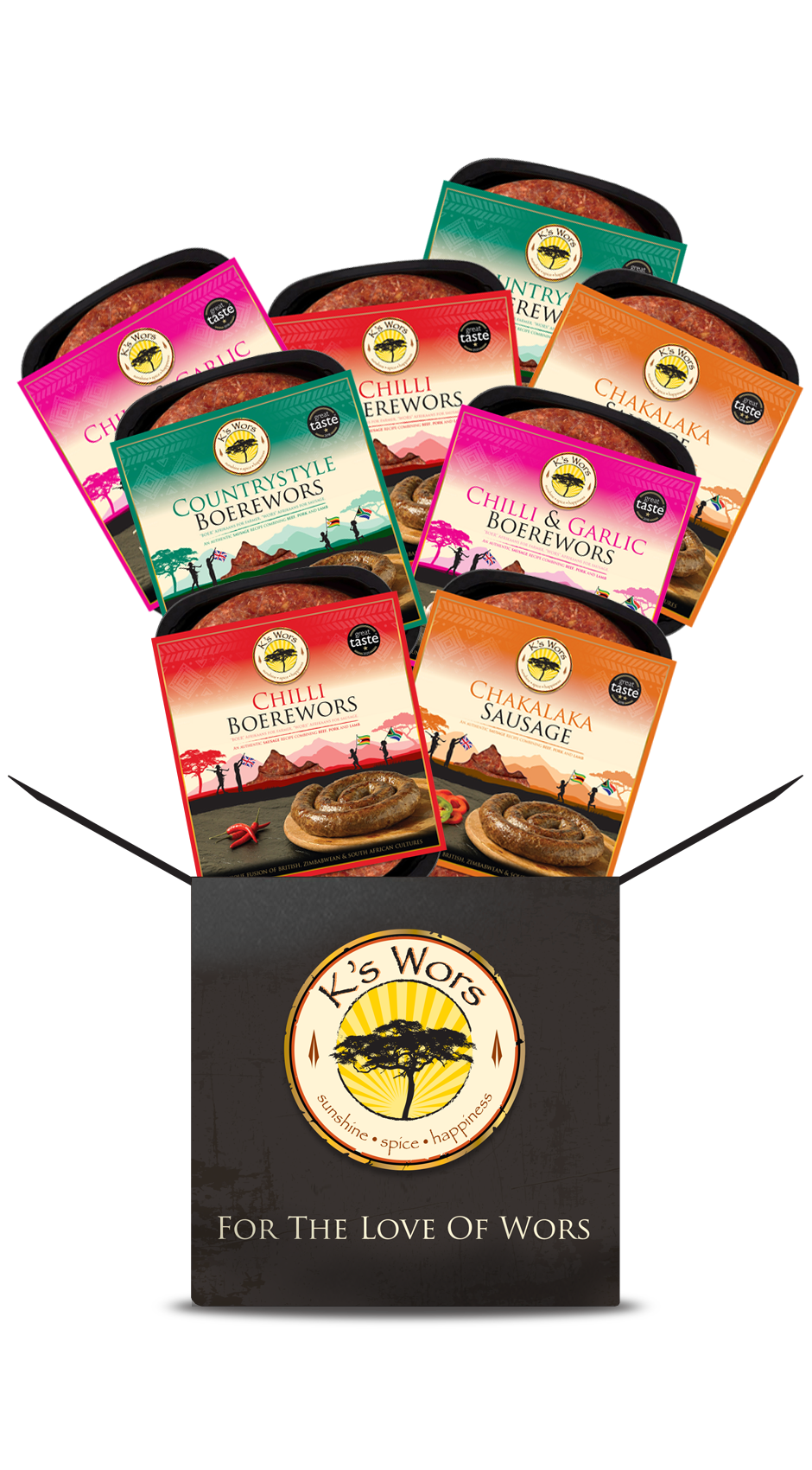 FOR THE LOVE OF WORS [8 PACK SPECIAL - price includes shipping]